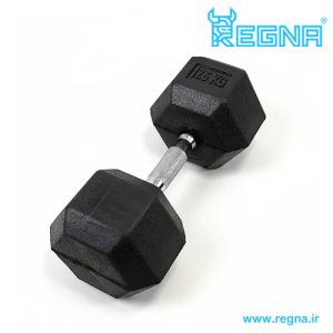 دمبل شش ضلعی 17.5 کیلوگرمی