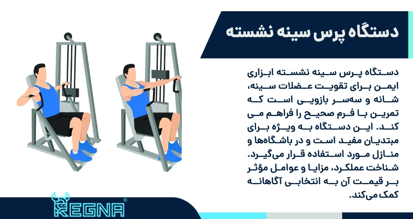 قیمت دستگاه پرس سینه نشسته