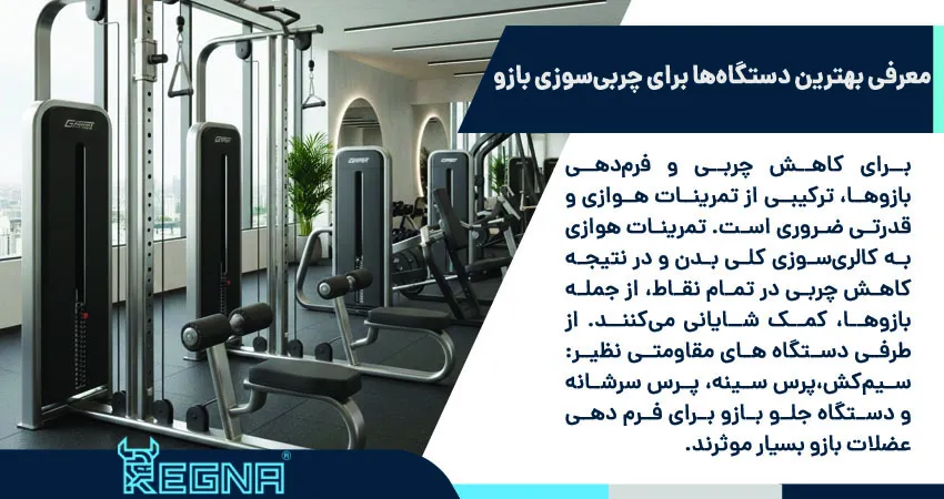 معرفی بهترین دستگاه ها برای چربی سوزی بازو