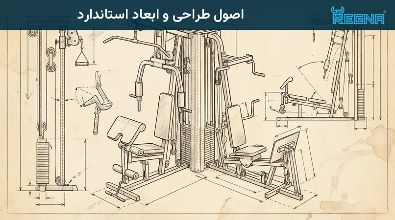 اصول طراحی و ابعاد استاندارد