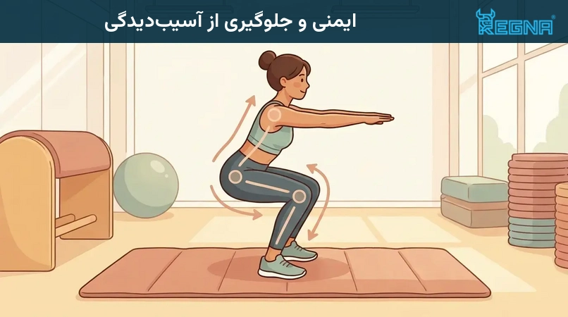 ایمنی و جلوگیری از آسیبدیدگی